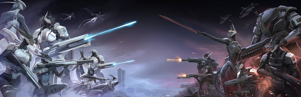 FactionConflict Deskmat